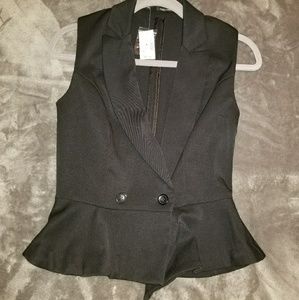 Women's small black vest